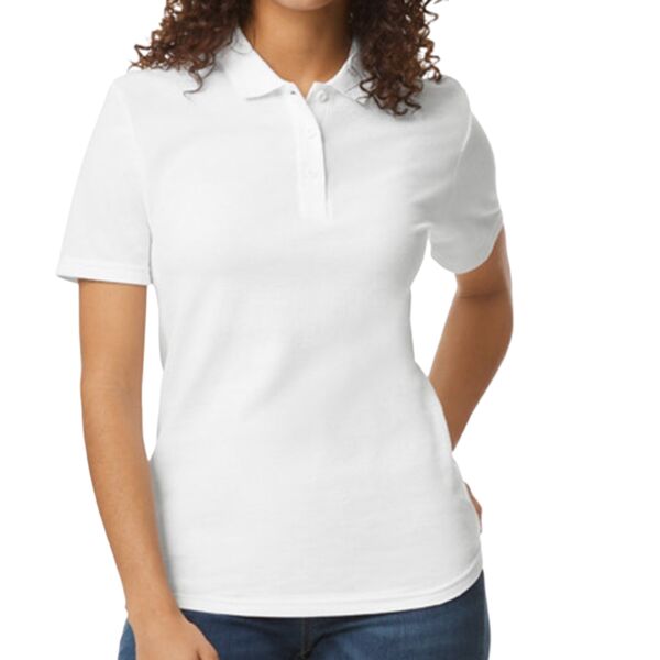 Ladies' Softstyle Double Pique Polo Thumbnail