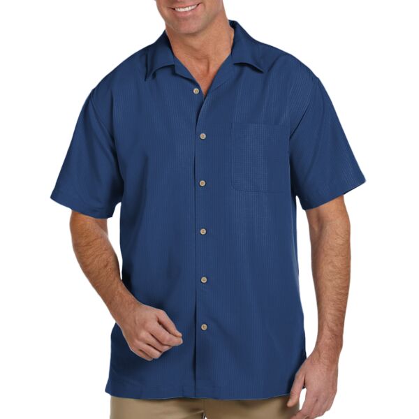 Men's Barbados Textured Camp Shirt Thumbnail