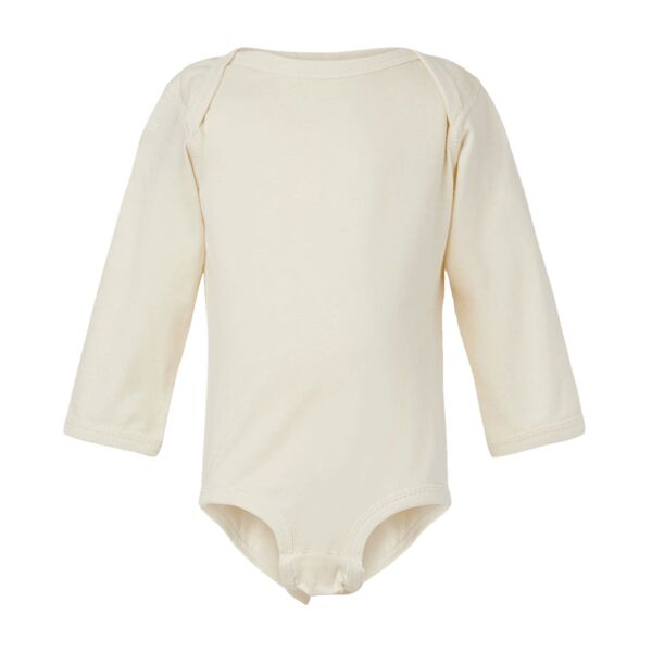 Infant Fine Jersey Long Sleeve Bodysuit Thumbnail