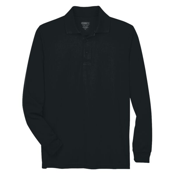 Men's Tall Pinnacle Performance Long Sleeve Piqué Polo Thumbnail