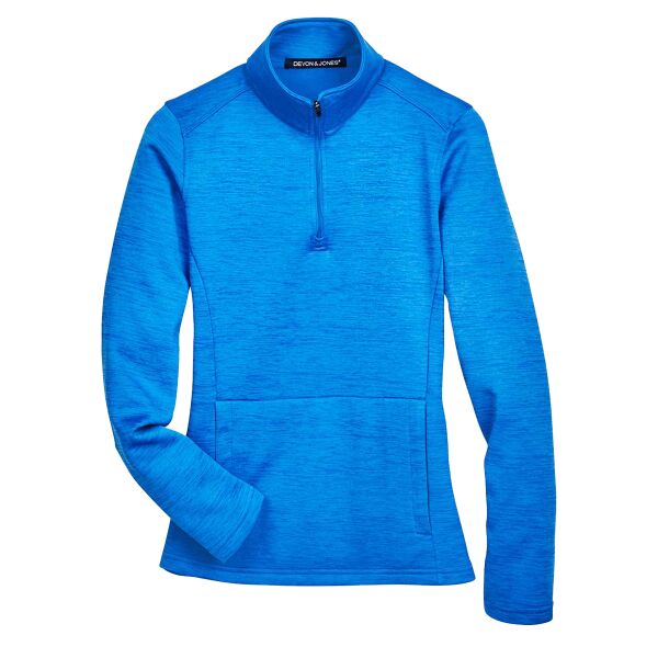 Women's Newbury Mélange Fleece Quarter-Zip Pullover Thumbnail