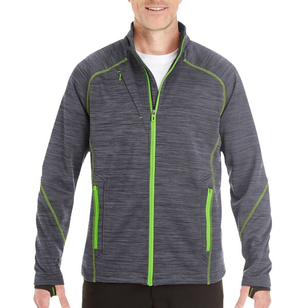 Men's Flux Mélange Bonded Fleece Jacket Thumbnail
