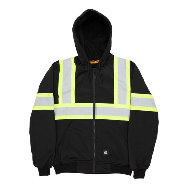 Safety Tall Striped Therman Lined Sweatshirt Thumbnail