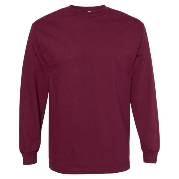 Unisex Heavyweight Cotton Long Sleeve Tee Thumbnail