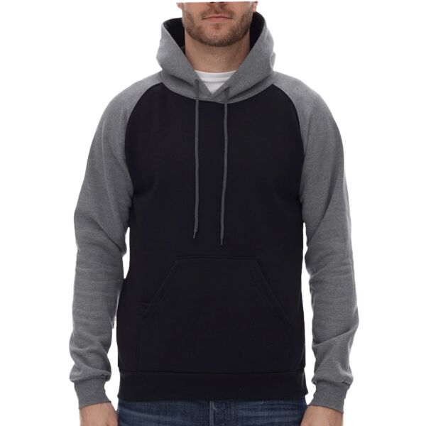 Fleece Raglan Hooded Sweatshirt Thumbnail