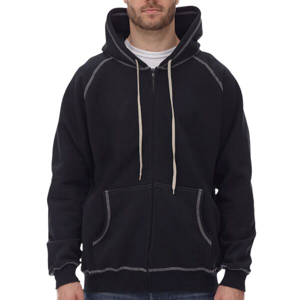 Extra Heavy Full-Zip Hooded Sweatshirt Thumbnail